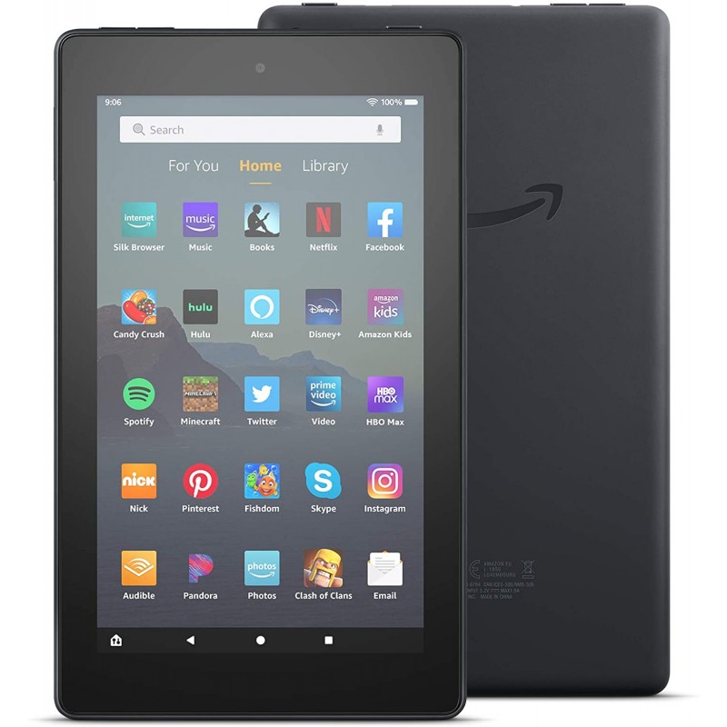 Amazon Fire 7 Tablet (7″ Display, 16 GB) – Black